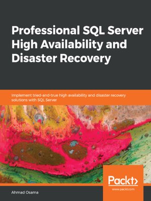 cover image of Professional SQL Server High Availability and Disaster Recovery